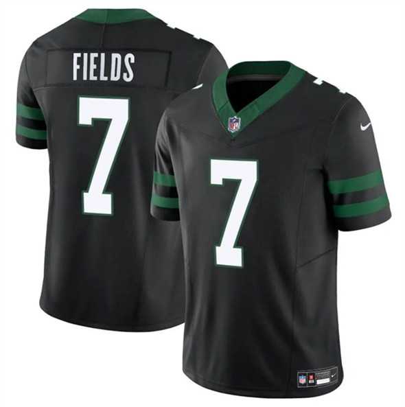 Men & Women & Youth New York Jets #7 Justin Fields Black 2025 F.U.S.E. Vapor Untouchable Limited Stitched Jersey,We sell and wholesale Men & Women & Youth New York Jets #7 Justin Fields Black 2025 F.U.S.E. Vapor Untouchable Limited Stitched Jersey on line form chian!